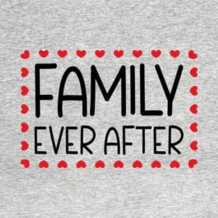 Family Ever After BIG SIS Older Sister Novelty Graphic Gift design T-Shirt